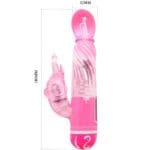 BAILE - VIBRADOR MULTIVELOCIDAD CON ESTIMULADOR LILA - Imagen 4