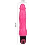 BAILE - VIBRATOR DAAPLY PLEASURE MULTIVELOCIDAD MORADO - Imagen 4