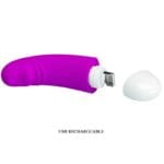 PRETTY LOVE - LUTHER MINI VIBRADOR 30 MODOS VIBRACIÓN - Imagen 5