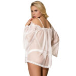 SUBBLIME - BABYDOLL BLANCO MANGAS ACAMPANADAS S/M - Imagen 3