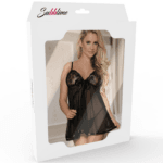 SUBBLIME - BABYDOLL ABIERTO NEGRO L/XL - Imagen 4