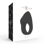 INTENSE - OTO ANILLO VIBRADOR RECARGABLE NEGRO - Imagen 5