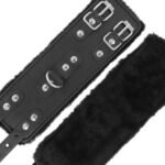 DARKNESS - ESPOSAS CUERO CON FORRO AJUSTABLES NEGRO - Imagen 5