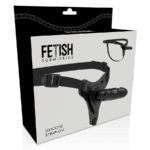 FETISH SUBMISSIVE HARNESS - SILICONA NEGRO REALISTIC 15 CM - Imagen 5