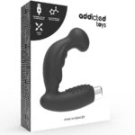 ADDICTED TOYS - VIBRADOR PROSTÁTICO RECARGABLE MODEL 3 - NEGRO - Imagen 5
