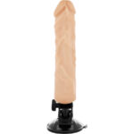 BASECOCK - VIBRADOR REALÍSTICO CONTROL REMOTO NATURAL 21 CM -O- 4 CM - Imagen 3