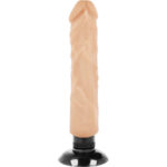 BASECOCK - VIBRADOR REALÍSTICO 2-1 NATURAL 20 CM -O- 4 CM - Imagen 4