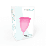 STERCUP - COPA MENSTRUAL FDA SILICONA ROSA - TALLA L - Imagen 5