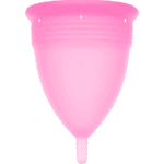 STERCUP - COPA MENSTRUAL FDA SILICONA ROSA - TALLA S - Imagen 3