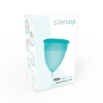 STERCUP - COPA MENSTRUAL FDA SILICONA AQUAMARINA - TALLA S - Imagen 5