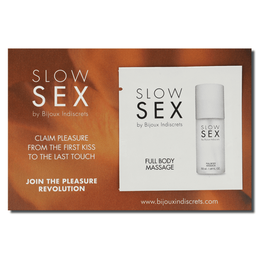 img_80283_c3ed2106d2c43215caab183a4e4584af_1.png BIJOUX - SLOW SEX FULL BODY MASSAGE GEL DE MASAJE 2 ML - Imagen 1