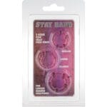 SEVEN CREATIONS - JUEGO TRES ANILLOS PENE ROSA - Imagen 2