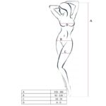 PASSION - WOMAN BS054 BODYSTOCKING NEGRO TALLA ÚNICA - Imagen 3