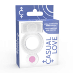 CASUAL LOVE - RING DOUBLE PLEASURE ANILLO TRANSPARENTE - Imagen 4
