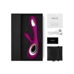 LELO - SORAYA WAVE VIBRADOR RABBIT MORADO - Imagen 3