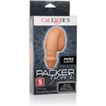 CALEXOTICS - PACKING PENIS PENE DE SILICONA 12.75CM CARAMELO - Imagen 3