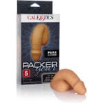 CALEXOTICS - PACKING PENIS PENE DE SILICONA 12.75CM CARAMELO - Imagen 5