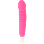 DOLCE VITA - REALISTIC PLEASURE VIBRADOR SILICONA ROSA - Imagen 3