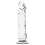 X RAY - CLEAR DILDO TRANSPARENTE 21 CM -O- 4 CM - Imagen 4
