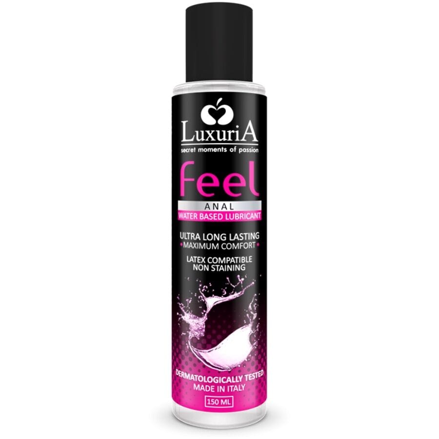 img_89831_63b2ea72cb45bff6006f4c03e1fc8ee3_1.jpg INTIMATELINE - LUXURIA FEEL LUBRICANTE BASE AGUA ANAL 150 ML - Imagen 1