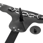 HARNESS ATTRACTION - ARNÉS  GEORGE REALÍSTICO VIBRADOR 19 CM -O- 4 CM - Imagen 4