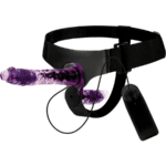 HARNESS ATTRACTION - RODNEY DOBLE PENETRACIÓN VIBRADOR 18 CM -O- 3.5 CM - Imagen 3