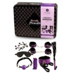 SECRETPLAY - BDSM SET 8PCS LILA / NEGRO - Imagen 2