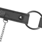 FETISH SUBMISSIVE - ANILLA MORDAZA CON PINZAS PARA PEZONES - Imagen 4