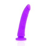 DELTA CLUB - DILDO REALISTA LILA SILICONA MEDICA 17 CM -O- 3 CM - Imagen 5