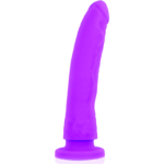 DELTA CLUB - DILDO REALISTA LILA SILICONA MEDICA 23 CM -O- 4.5 CM - Imagen 4