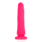 DELTA CLUB - TOYS DILDO + ARNES ROSA SILICONA MEDICA 20 CM -O- 4 CM - Imagen 5