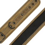 FETISH SUBMISSIVE ORIGEN - ESPOSAS TOBILLOS CUERO VEGANO CON FORRO DE NEOPRENO - Imagen 5