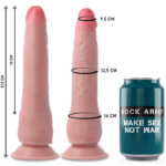 ROCKARMY - ARNÉS + DUAL DENSITY CRUSADER DILDO REALISTA 21.5 CM -O- 4.46 CM - Imagen 5