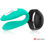 WEARWATCH - VIBRADOR DUAL TECHNOLOGY WATCHME AGUAMARINA / AZABACHE - Imagen 2