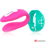 WEARWATCH - VIBRADOR DUAL TECHNOLOGY WATCHME FUCSIA / AGUA MARINA - Imagen 2
